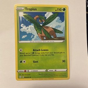 Pokémon card tropius